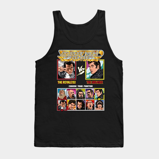 Saturday Night Fighter - John Travolta VS Tank Top by RetroReview